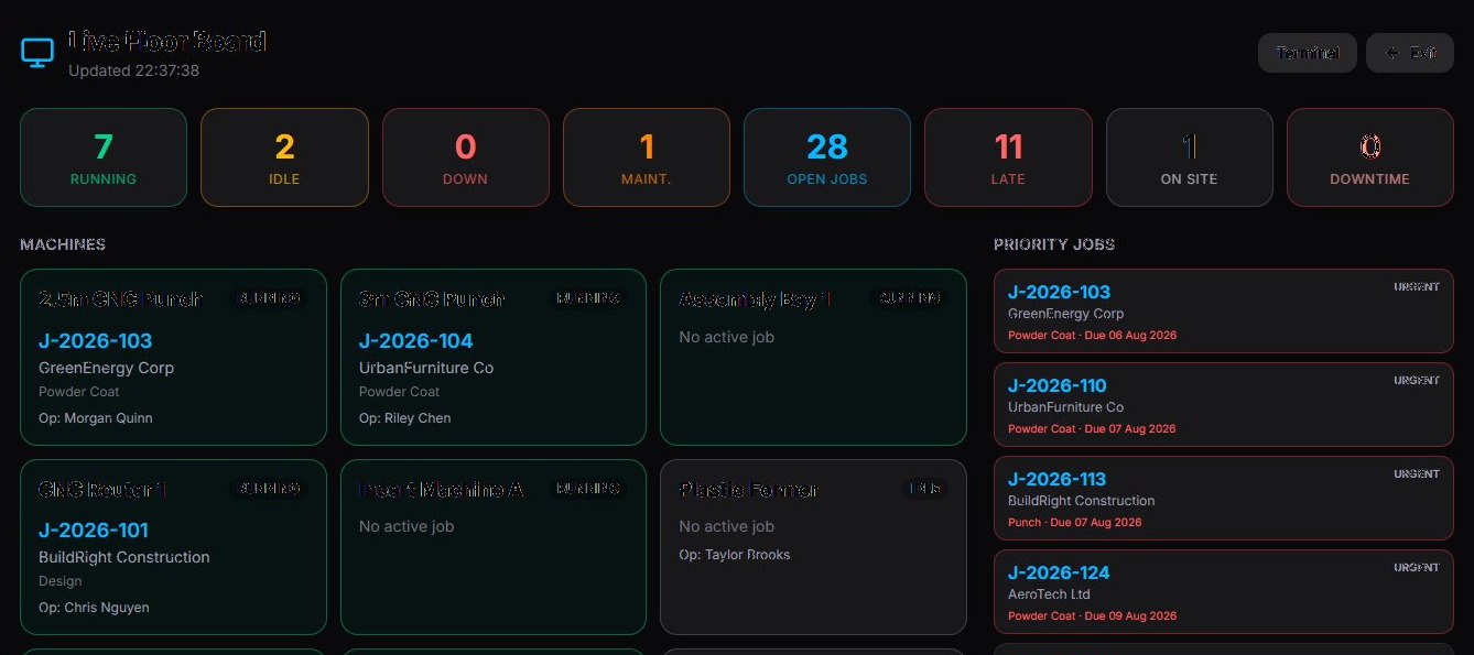 Opsryx live floor board